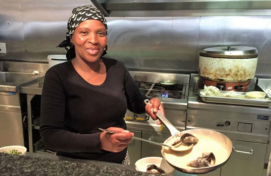 Cecilia Ntuma – Our longest-serving kitchen staff member